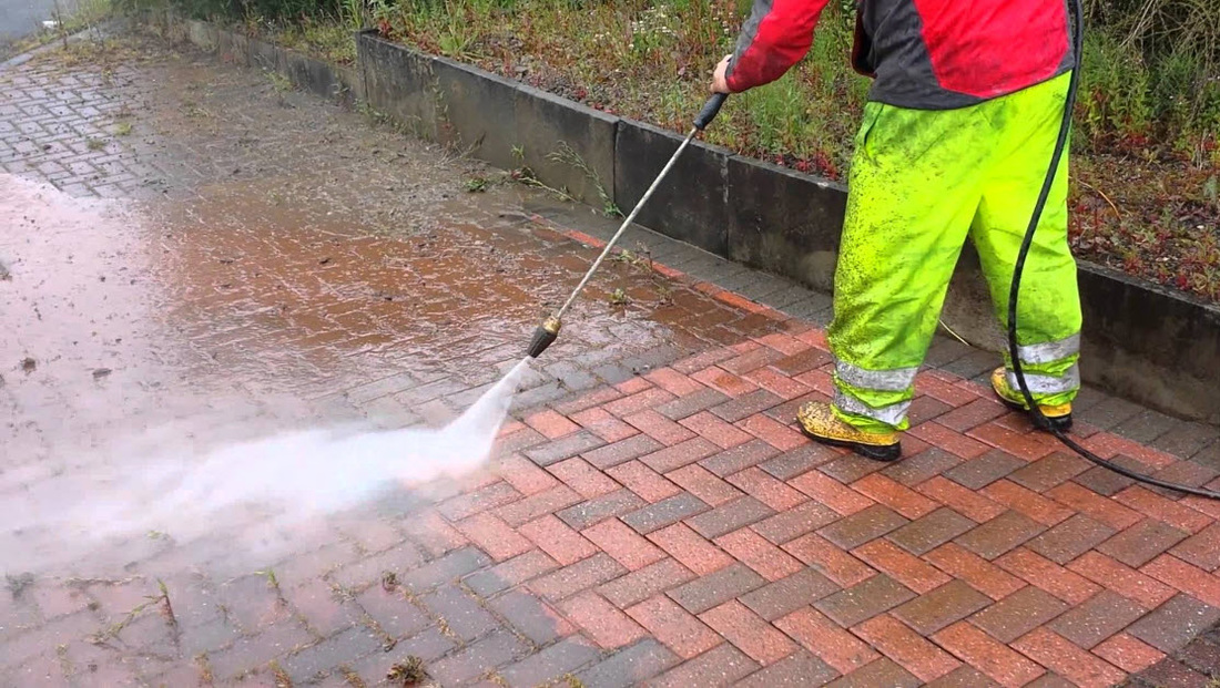 Cleaning Pavers 